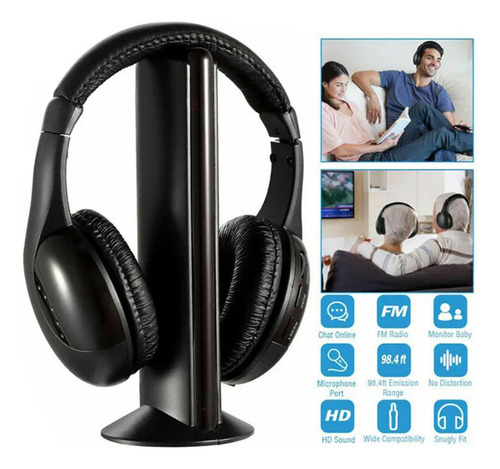 Auriculares Inalámbricos Bluetooth Mh2001 5 En 1 Con Sonido