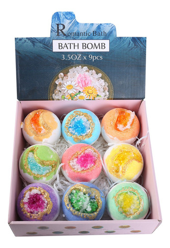 Bombas De Baño Set 100g Bolas De Baño Sal Mar Cuerpo Limpiad