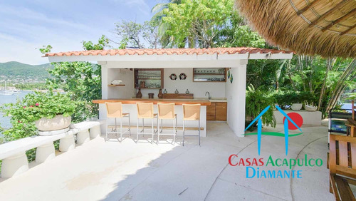Imagen 3 de 14 de Cad Villa Alejandra Playa Privada, Alberca, Palapa Ceremonia