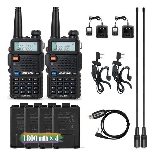 Baofeng - Radios Uv-5r (vhf Y Uhf), Radioaficionado De Mano.