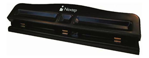 Nextep Ne-122 Perforadora 3 Orificios Ajustable 10 Hojas,