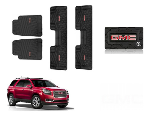 Tapetes Big Truck 3 Filas Logo Gmc Acadia 2013 2014 2015 16