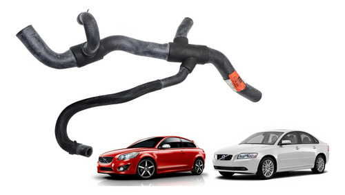 Manguera Radiador Tipo Pulpo Volvo S40 C30 S40 V50 Safe