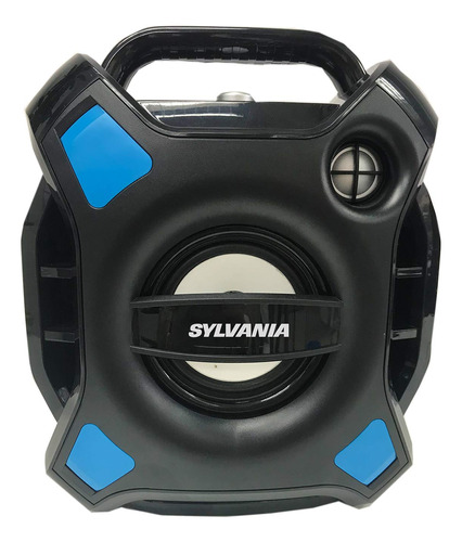 Sylvania - Altavoz Bluetooth Con Luz Led, Conector De 0.138i