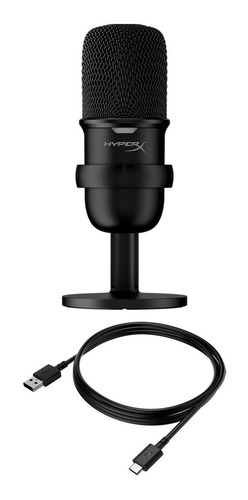 Microfono Streaming Hyperx Solocast Usb Pc Ps4 Mac Soporte