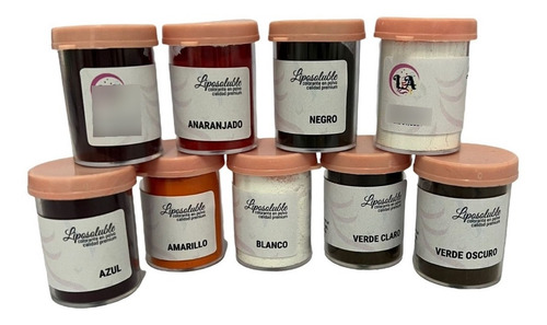 Imagen 1 de 6 de Colorante Comestible Liposoluble Lauacu X 10 Grs