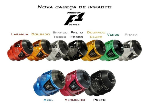 Slider F1 Protetor Motor Procton Racing Yamaha Fazer 600 Fz6