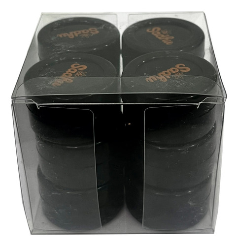 Kit Com 12 Slick Container De Silicone Sadhu 5ml Black