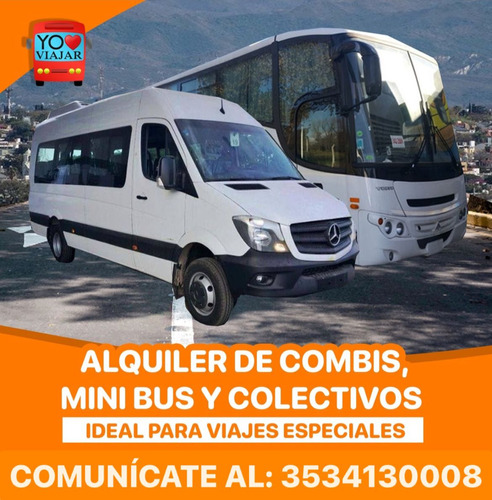 Alquiler De Combis,minibuses Y Omnibus. En Prov. De Cordoba 