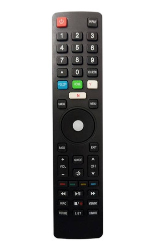 Control Tv Compatible Hyundai / Bgh Smart Tv Netflix Prime