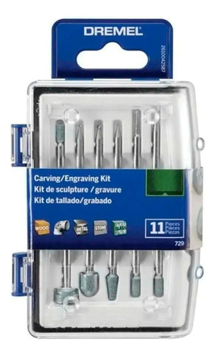 Micro Kit Para Escultura Y Grabado Dremel 729 11 Accesorios