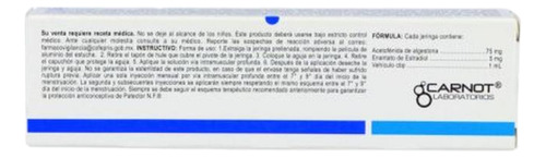 Patector N.f. 75 Mg / 5 Mg Caja Con 1 Ampolleta Con 1ml En E