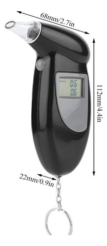 Alcoholimetro Digital Detector Alcohol Sangre Prueba Rapida