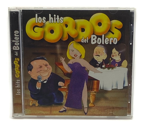 Cd Los Hits Gordos Del Bolero - Varios Artistas / Excelente