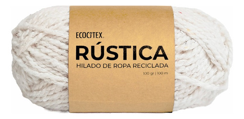 Pack 10 Ovillos Hilado Rústica De Ropa Reciclada, Ecocitex