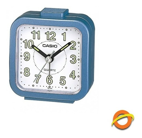 Reloj Despertador Casio Tq141 Alarma Diaria Pila Aa 1 Año