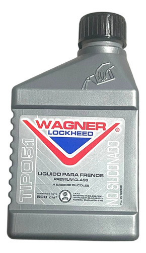 Líquido Para Frenos Wagner Lockheed Dot 5.1 No Siliconado