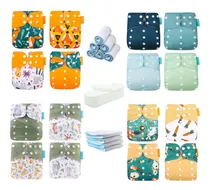 Comprar Kit 20 Fraldas Ecológicas De Pano  Happy Flute Planeta Gaia