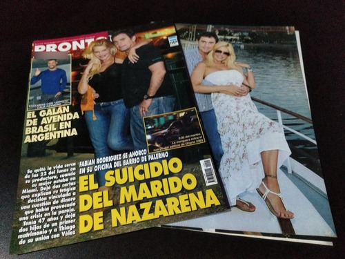 Nazarena Velez * Tapa Y Nota Revista Pronto 921 * 2014