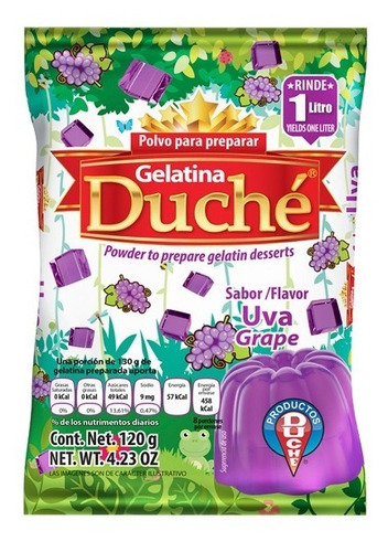 Imagen 4 de 6 de Gelatina Duché 2 Cajas (56 Pzs)