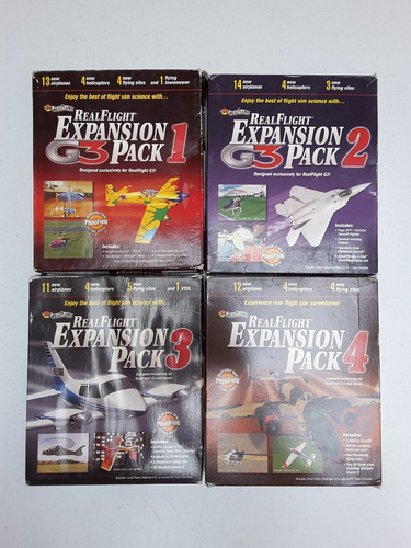 Paquete De Great Planes Real Flight Expansion Pack 1 - 4