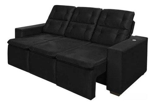 Sofa Sillon Retractil 3 Cuerpos - 220 Cm Largo - Living