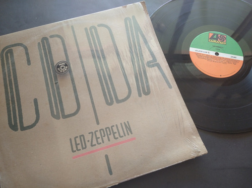 Lp1 Vinil Disco Led Zeppelin  Coda . Venezuela 