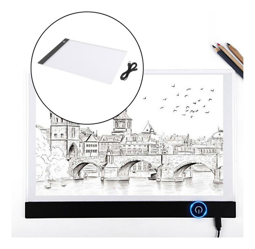 Caixa De Luz De Rastreamento A4 Cricut Bright Pad, A4, 3