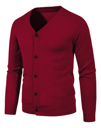 Suéter Masculino De Malha De Bolso, Cor De Mesa, Cor De Cabo