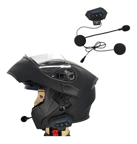 Audífonos Bluetooth  Manos Libres Para Casco De Moto 