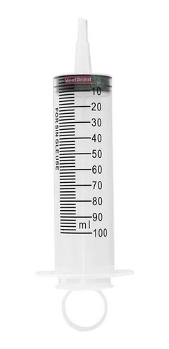 Jeringa Plástica Para Rellenar, Mxsni-010, 50 Pzas, 100 Ml,