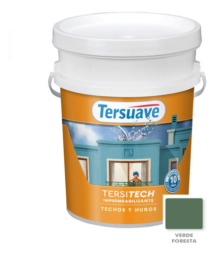 Tersitech Techos Y Muros Impermeable Tersuave 10kg- Davinci