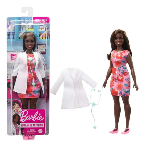 Muñeca Barbie Profesiones Doctora - Original Mattel