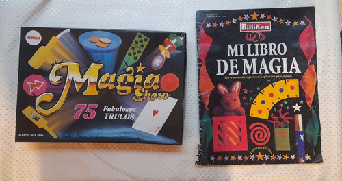 Lote Revista + 5 Cajas De Juegos De Magia Excelentes Niños