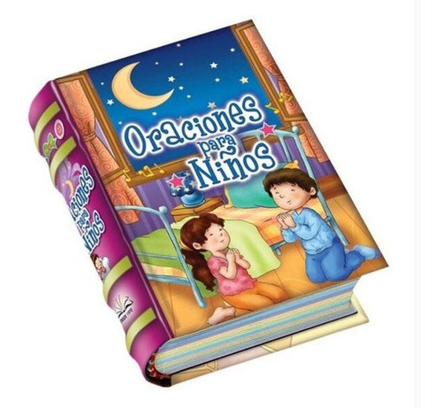 Oraciones Para Niños - Mini Libro - Varios Autores, De Vários Autores. Editorial Los Libros Mas Pequeños Del Mundo En Español