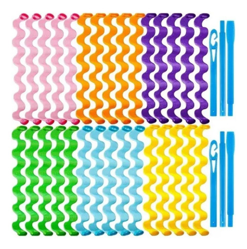 Rizadores De Cabello Sin Calor, 30 Piezas Heatless Curls