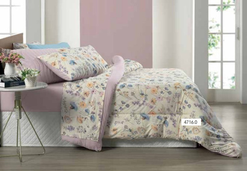 Imagem 2 de 2 de Altenburg Edredom Malha In Cotton Queem 2,30m X 2,40m