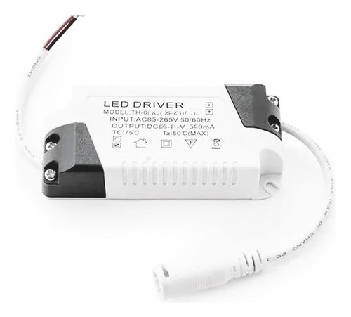 Fonte Driver Taschibra Led 24w - Branco Fosco - Ip20