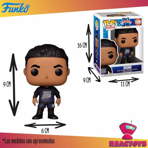 Dom Space Jam New Legacy Funko Pop Original