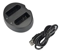 Comprar Cargador Doble Usb Para Nikon En-el14 P\u002F D3200 D5100 D5500
