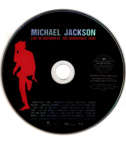 Fo Michael Jackson Dvd Live In Bucharest Tour  Ricewithduck