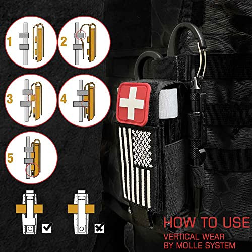 Soporte Para Torniquetes Molle Cortado Con Láser Upgrade 100