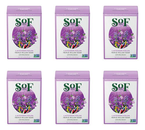 Jabón De Barra Lavender Fields De Sof Body Care (anteriorm.