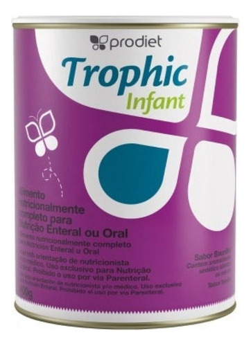 Trophic Infant 400g - Prodiet - Kit Com 4 Sabor Baunilha