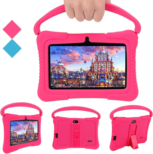 Tableta Para Niños, Veidoo 7 Pulgadas Android Tablet Pc, ...