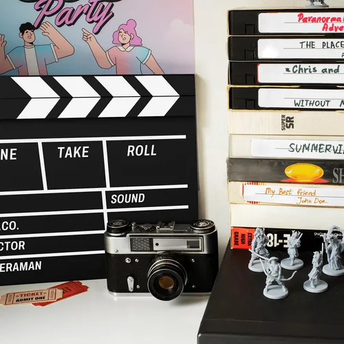 Claqueta De Madera Great & Lucky Hollywood