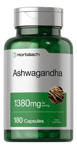 Ashwagandha Capsulas 1380mg 180 Recue - Unidad a $3