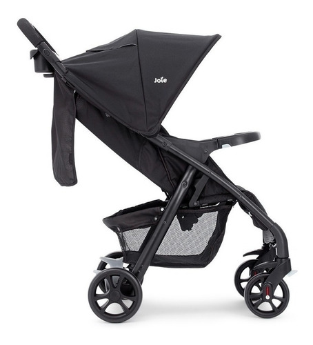 Cochecito de paseo Joie Muze travel system coal con chasis color negro