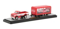 Comprar Mini Caminhão Chevy C60 1970 u002F Camaro 1968 Coca Cola 1:64 M2