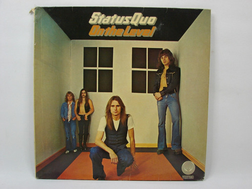 Vinilo Status Quo On The Level Ed. Alemania, Gatefold